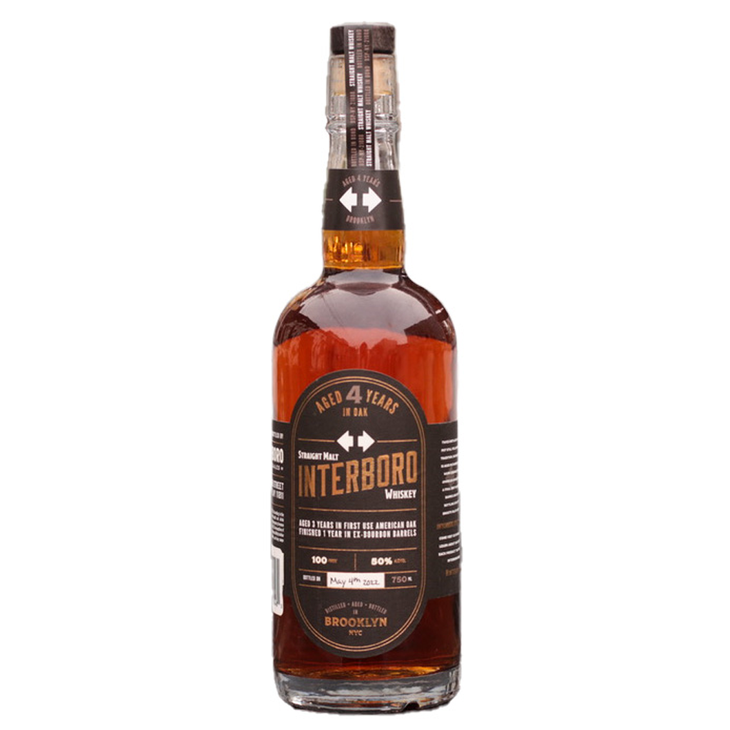 Interboro Straight Malt Whiskey – New York Craft Spirits