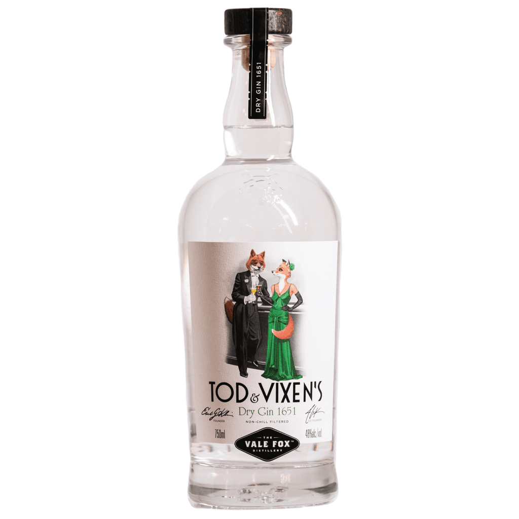 Vale Fox Tod and Vixens Dry Gin 1651