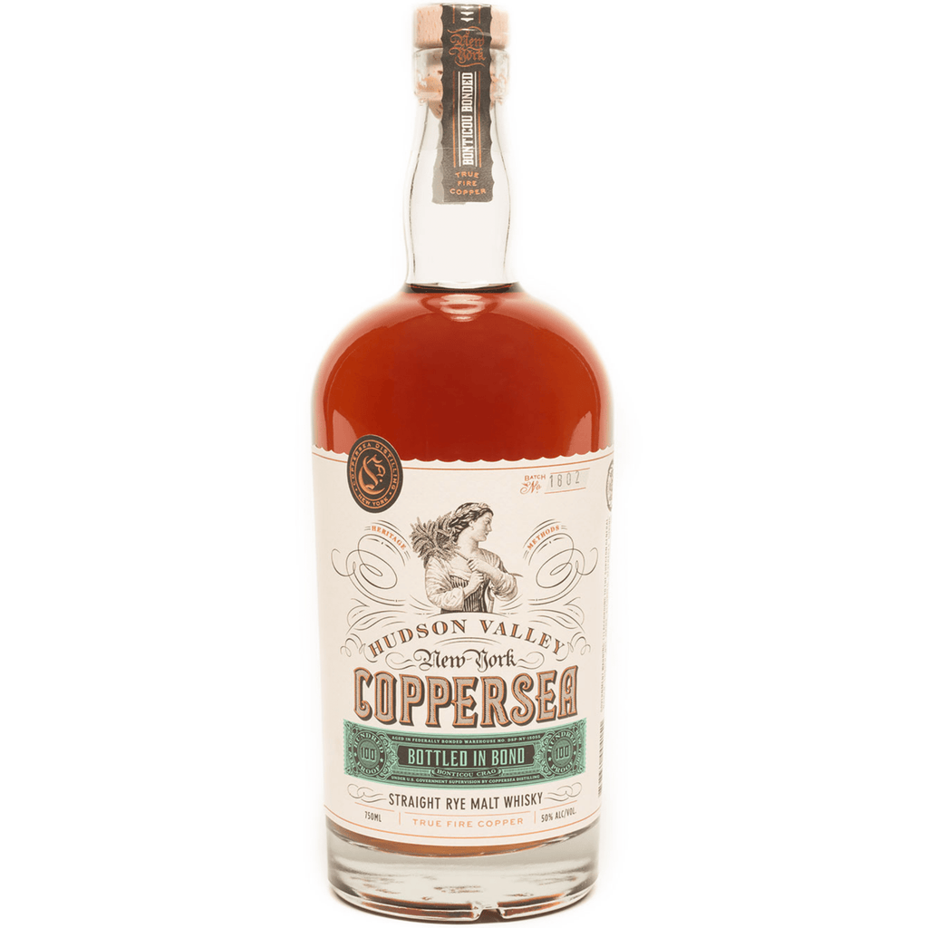 Coppersea Bottled in Bond Rye Malt Whiskey