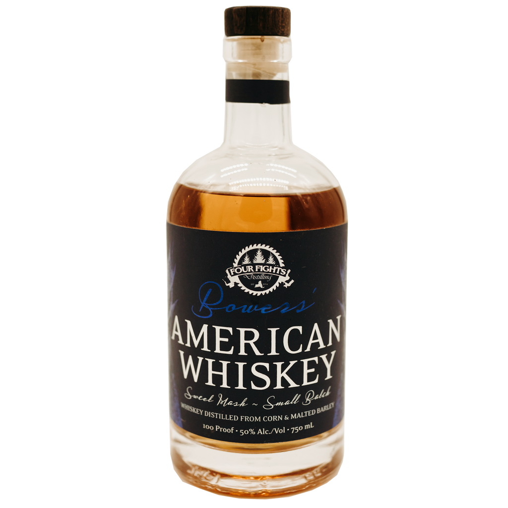 Four Fights Bowers' American Whiskey